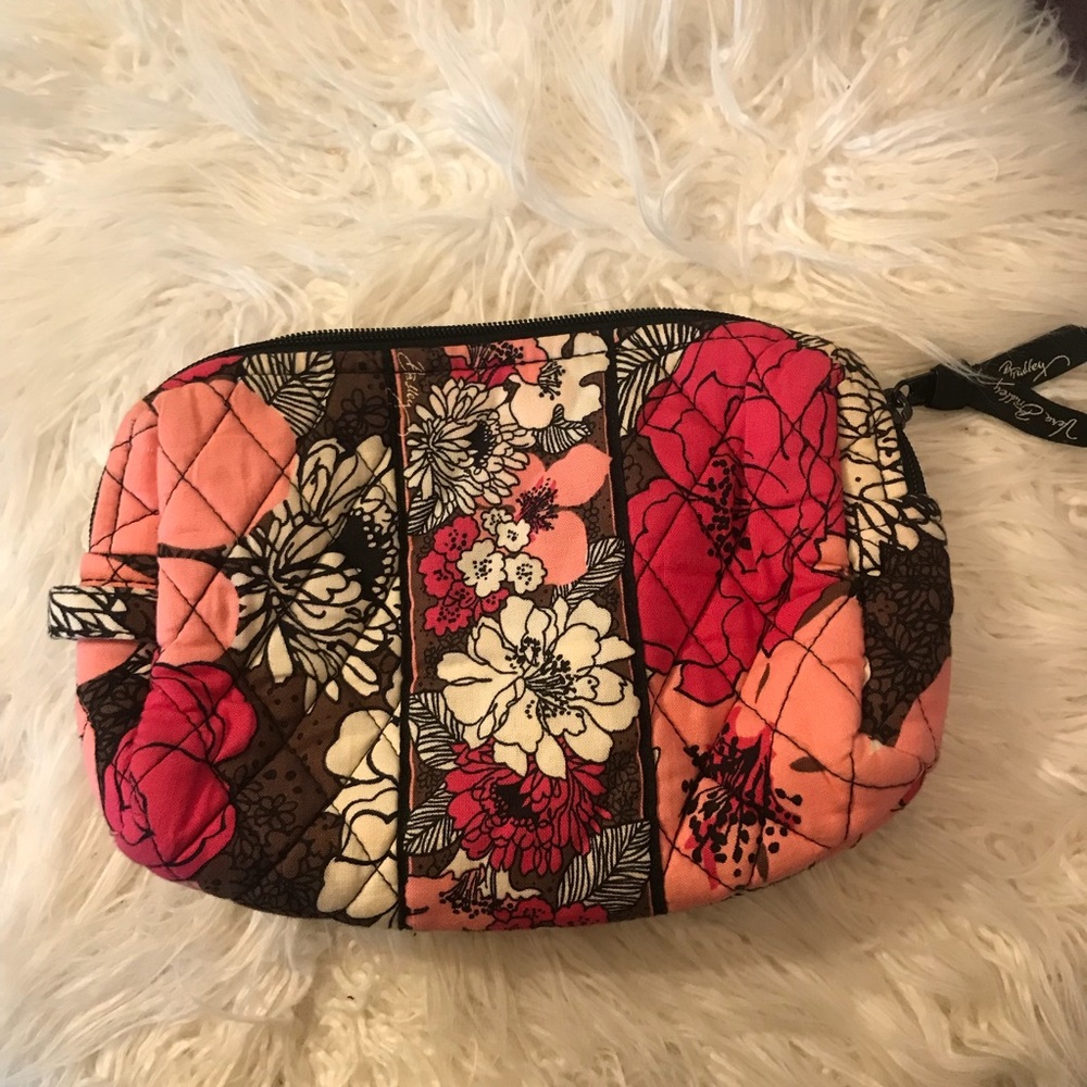 Vera Bradley Make up bag with waterproof lining